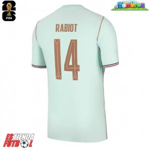 Francia Adrien Rabiot #14 Segunda Equipación Mundial 2026 Manga Corta